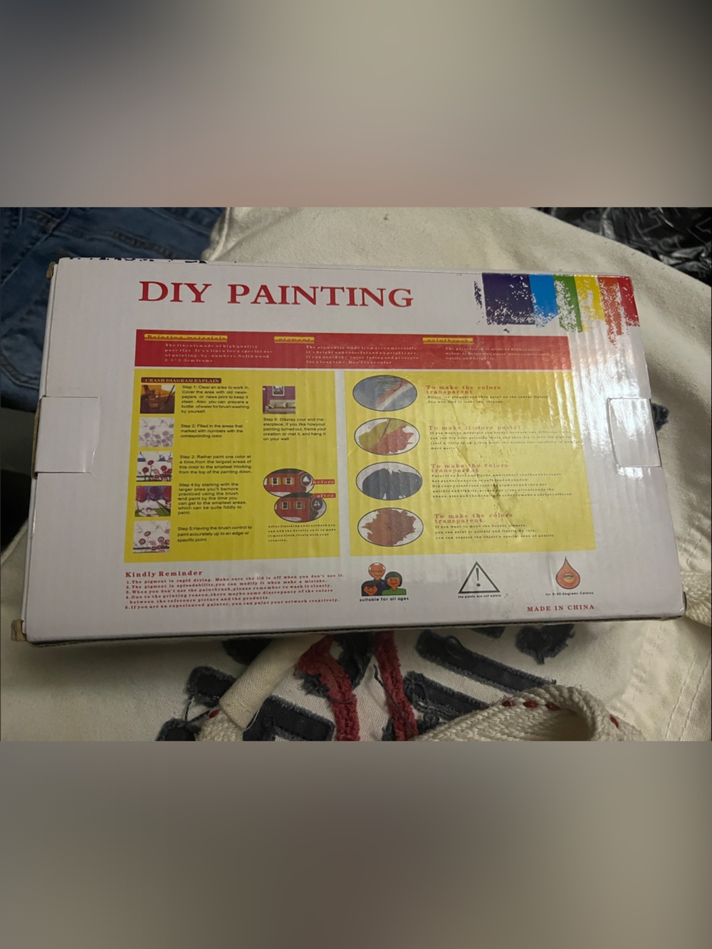 DIY Painting Set - Multicolor Home Art Kit - Picture 2 of 2